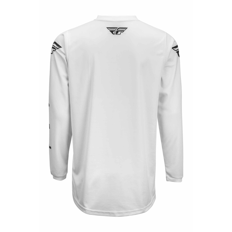 Motokros majica FLY Racing Universal belo-črna