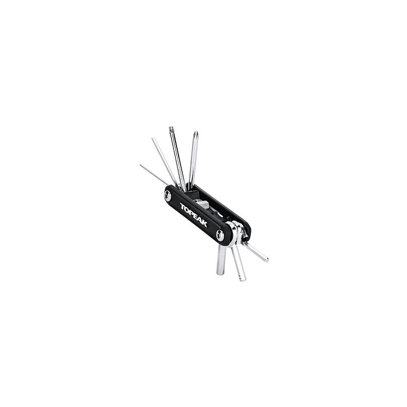 TOPEAK X-TOOL+ večnamenski ključ črne barve
