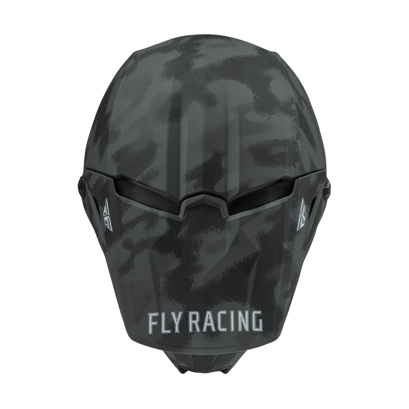 Motokros čelada FLY Racing Kinetic Drift black-grey-camo