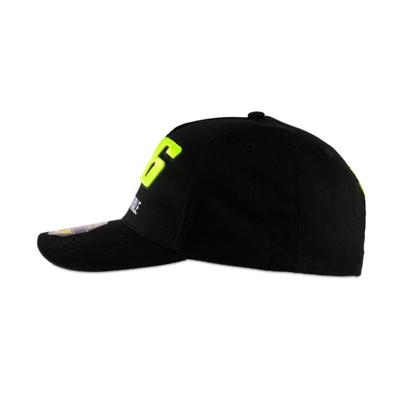 VR46 Valentino Rossi "Thank you Vale" kapa črna