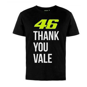 Otroška majica VR46 Valentino Rossi "Thank you Vale" črna