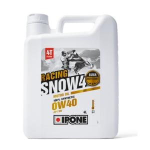 Olje za motorne sani Ipone Snow racing 4T 0W40 4 l