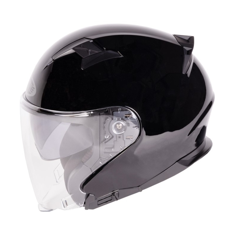 Ozone Square Open motoristična čelada Black Gloss