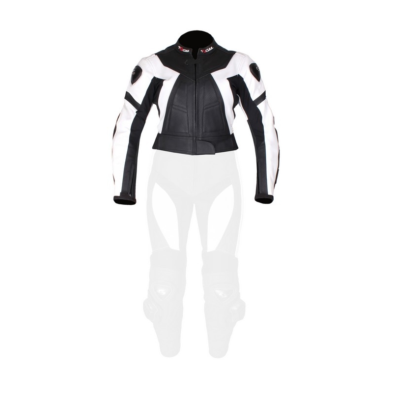 Ženska jakna Tschul 736 black and white razprodaja