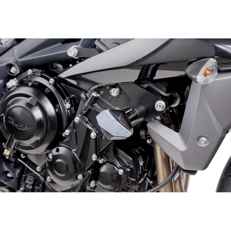 Puig R12 - Triumph Street Triple, R črna