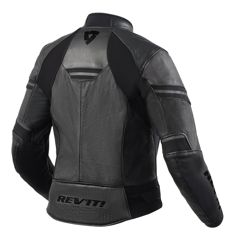Ženska motoristična jakna Revit Median Black-anthracite