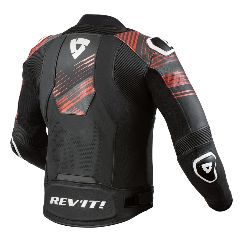 Revit Apex črno-fluo rdeča motoristična jakna naprodaj razprodaja