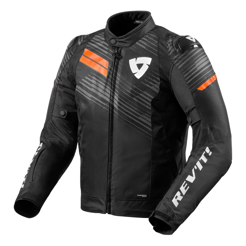 Revit Apex H2O črno-fluo oranžna motoristična jakna naprodaj razprodaja