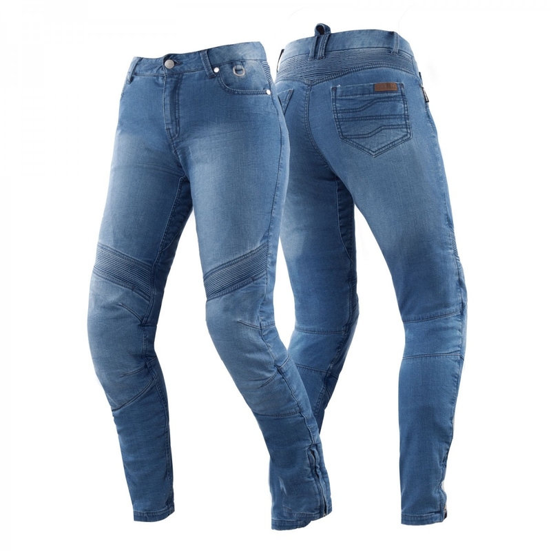 Ženske motoristične kavbojke Shima Jess blue