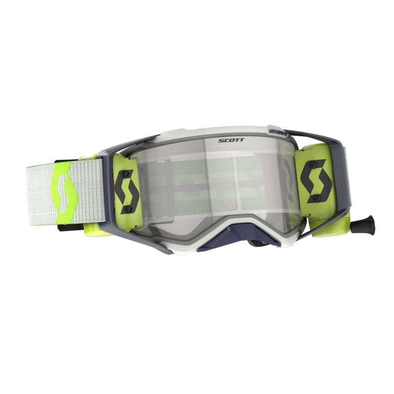 Motokros očala SCOTT Prospect WFS 22 sivo-rumene barve