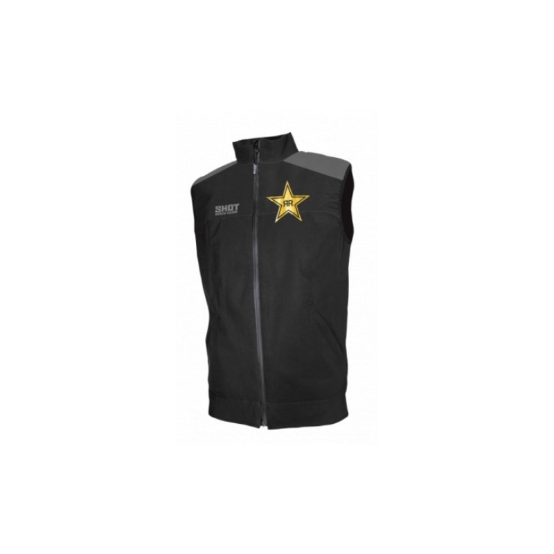 Softshell jopič Shot Comp 2.0 Rockstar sivo-črn