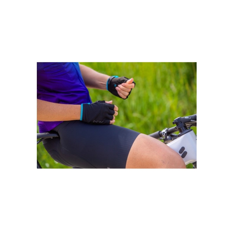 Ženske rokavice Northwave Fast Gloves Black and Blue razprodaja