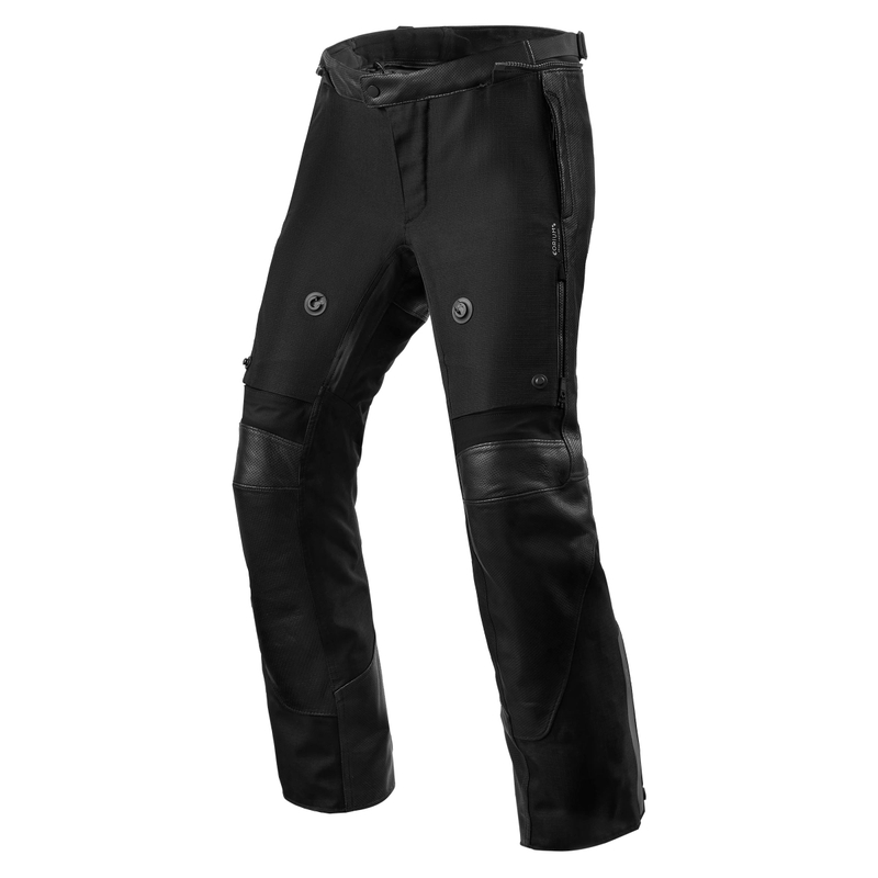 Revit Valve H2O Motoristične hlače Black