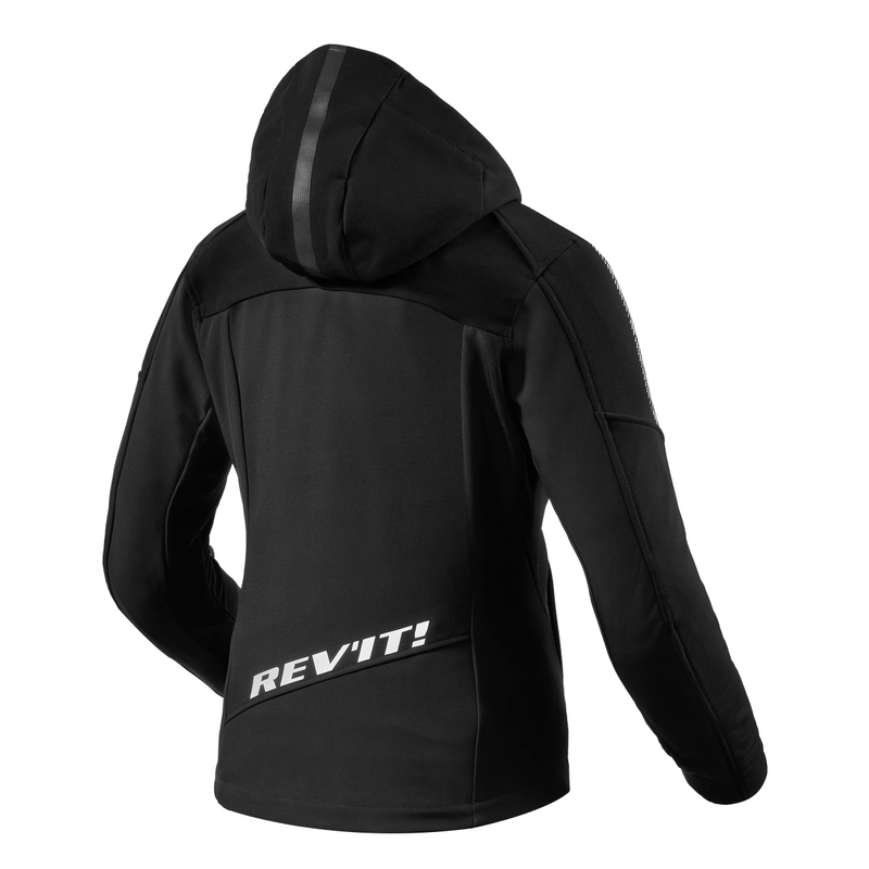 Ženska motoristična jakna Revit Proxy H2O Black and White razprodaja