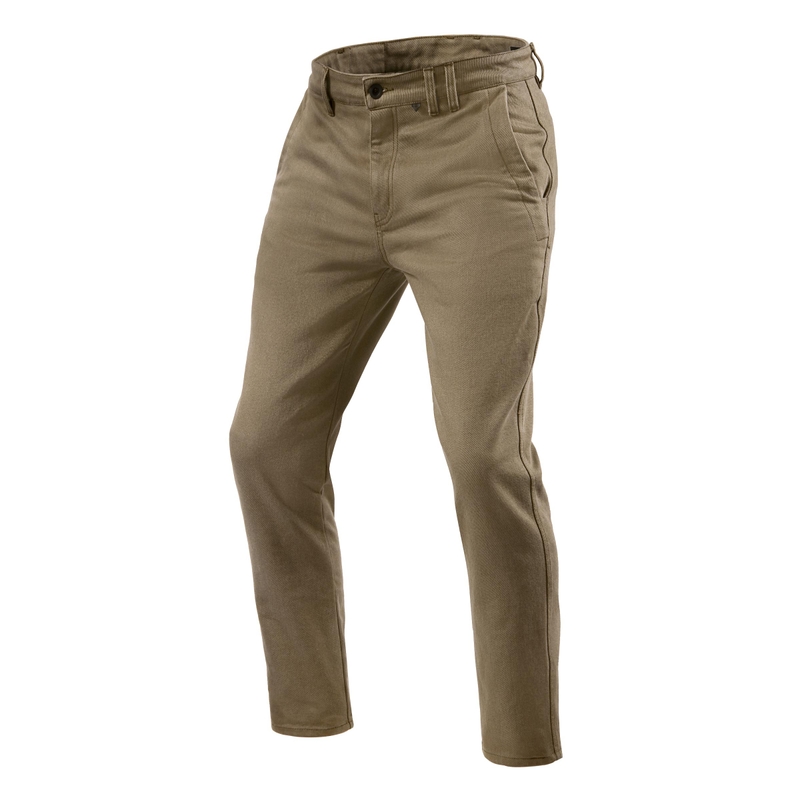 Motoristične kavbojke Revit Dean SF brown cropped razprodaja