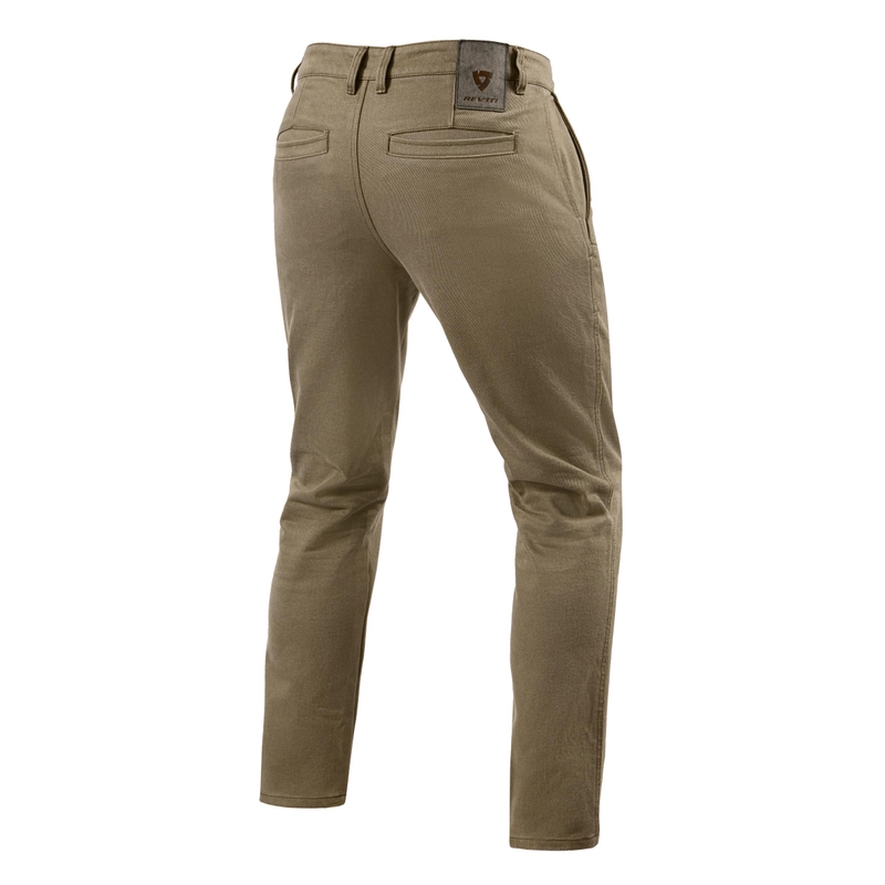 Motoristične kavbojke Revit Dean SF brown cropped razprodaja