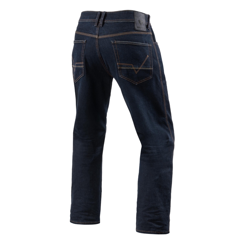 Motoristične kavbojke Revit Philly 3 LF dark blue cropped