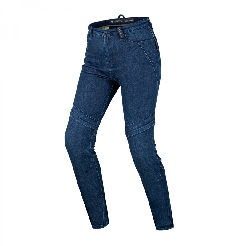 Ženske motoristične kavbojke Shima Metro dark blue