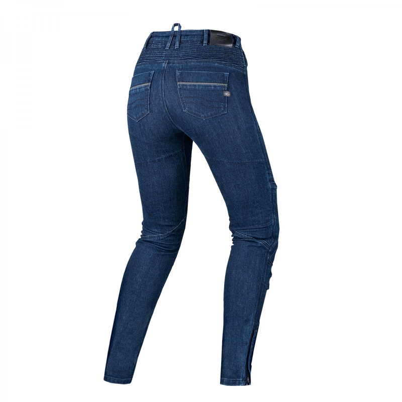Ženske motoristične kavbojke Shima Metro dark blue