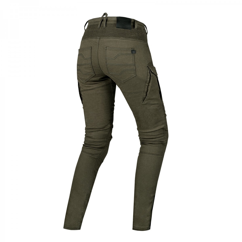 Ženske motoristične kavbojke Shima Giro 2.0 khaki razprodaja