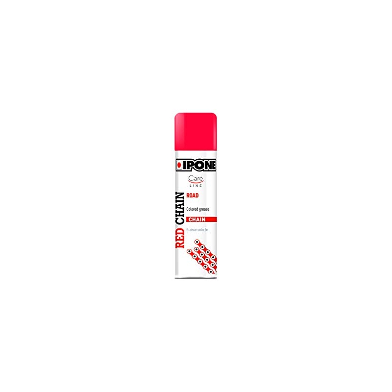 Ipone Spray Chain Red 250 ml rdeča