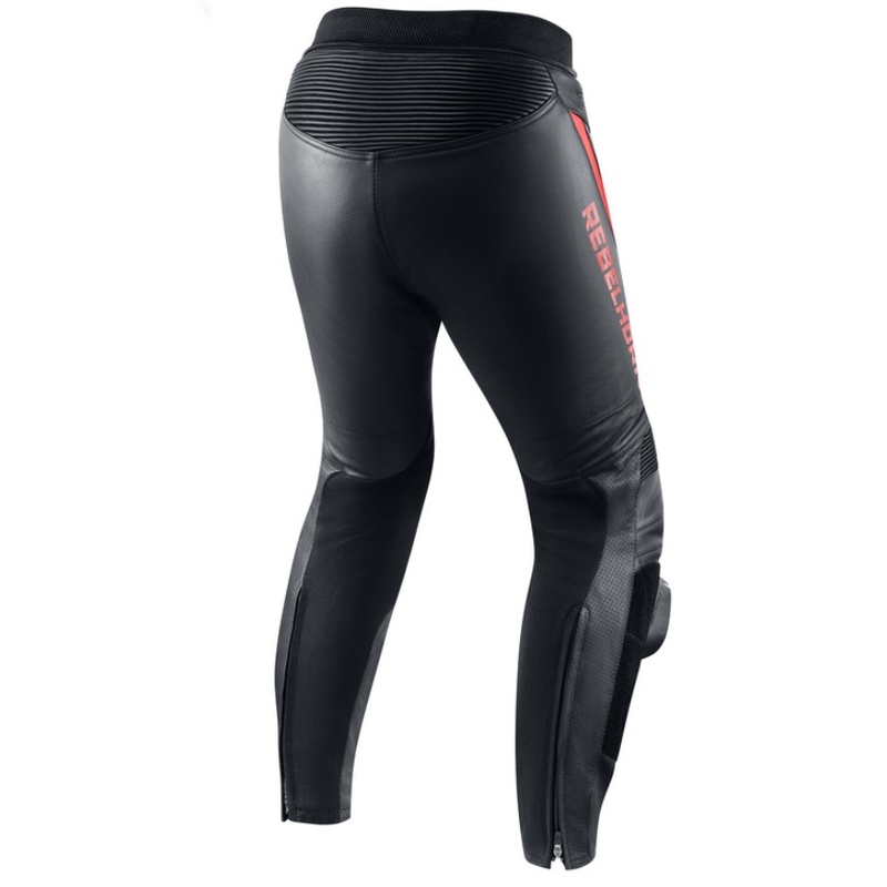 Rebelhorn Fighter motoristične hlače black-fluo red razprodaja