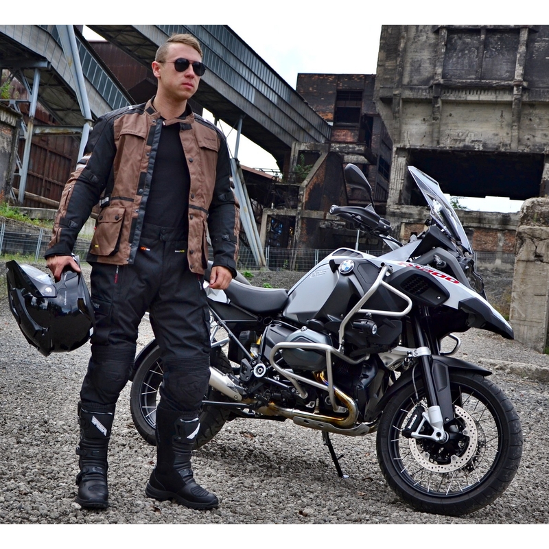 RSA Rover Black Motorcycle hlače razprodaja
