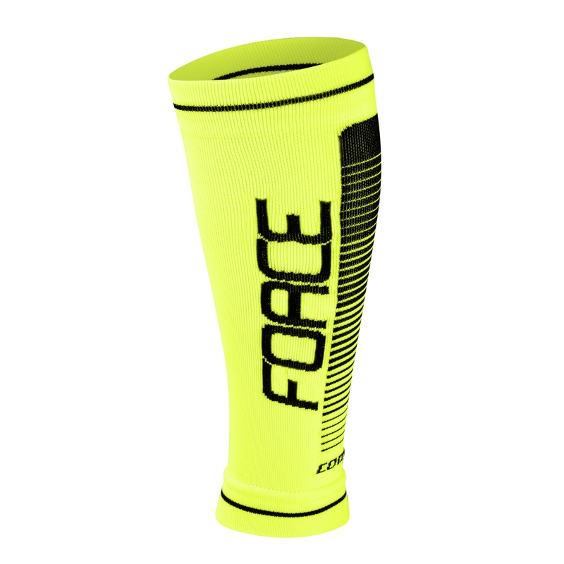 Rokavice FORCE COMPRESS fluo rumene barve razprodaja