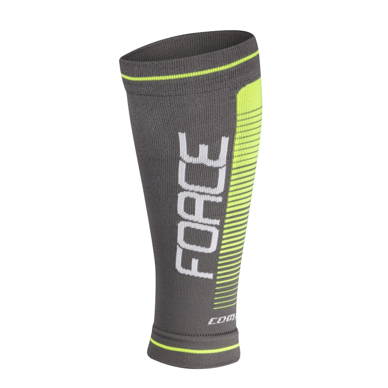 Stopalke FORCE COMPRESS, sivo-fluo razprodaja