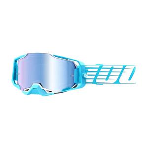 Motokros očala 100% ARMEGA Oversized Sky turquoise (modra pleksi)