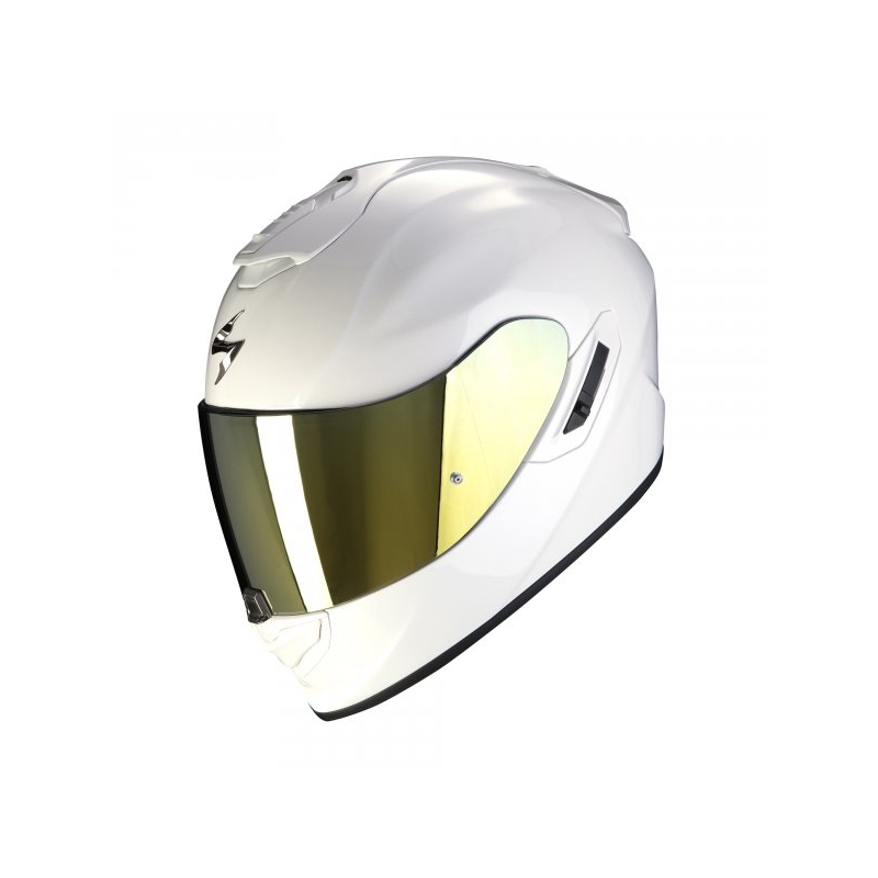Integralna motoristična čelada Scorpion Exo-1400 Air Solid pearl white