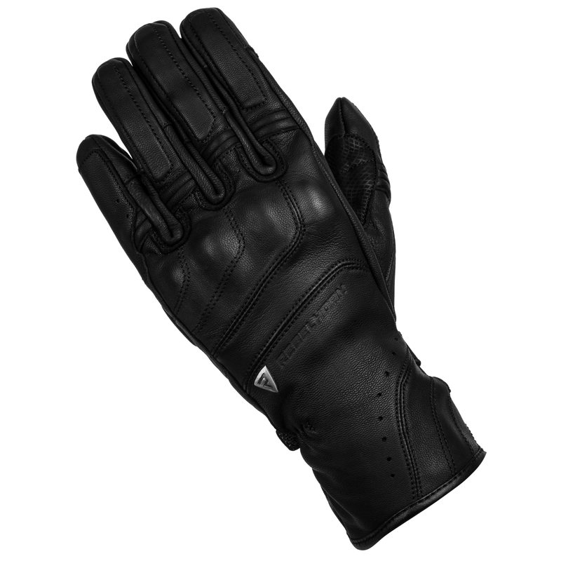 Moto rokavice Rebelhorn Runner črne barve
