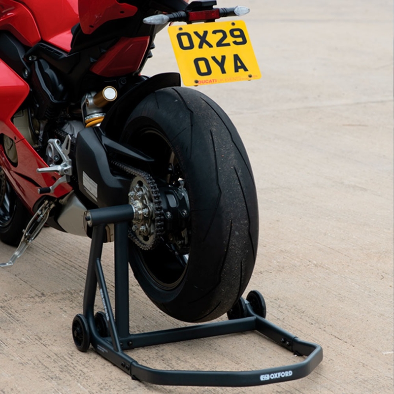 Oxford ZERO-G zadnje stojalo za motorno kolo z enojno nihajno roko