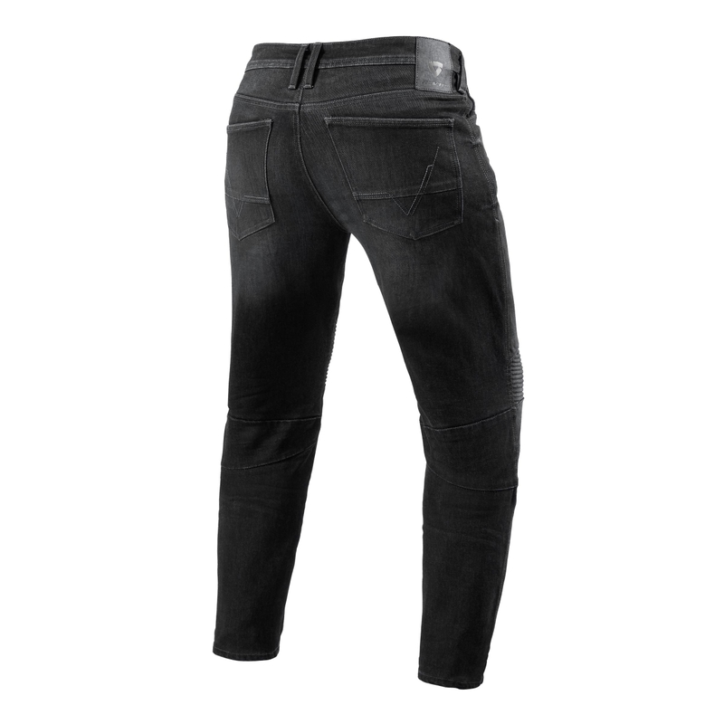Revit Moto 2 TF Black Motorcycle Jeans