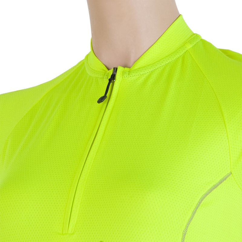 Ženska majica Sensor Entry fluo yellow - kratki rokavi razprodaja