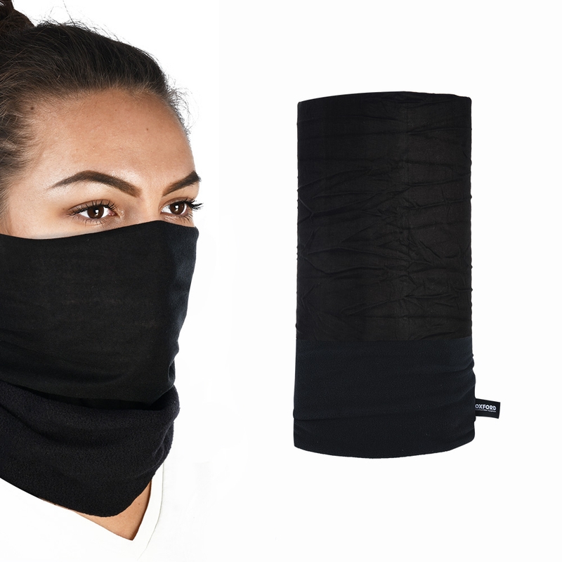 Večnamenski šal Oxford Snug Black