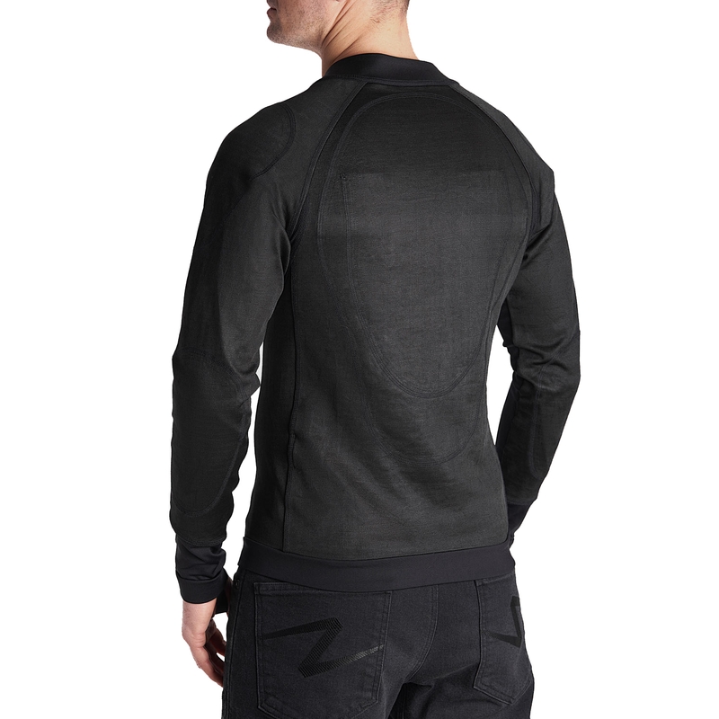 Motoristična majica PANDO MOTO Shell UH black razprodaja