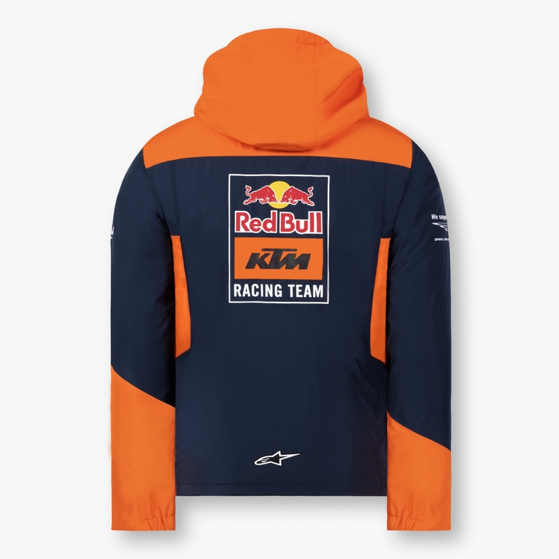 KTM Red Bull Racing vetrovka modro-oranžna razprodaja