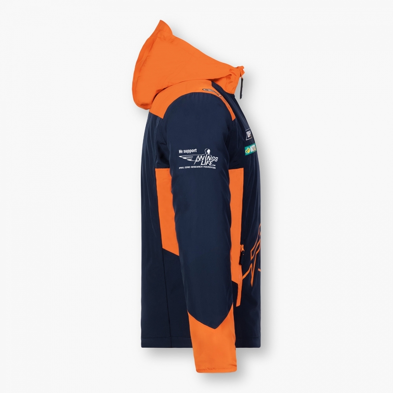 KTM Red Bull Racing vetrovka modro-oranžna razprodaja