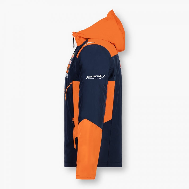 KTM Red Bull Racing vetrovka modro-oranžna razprodaja