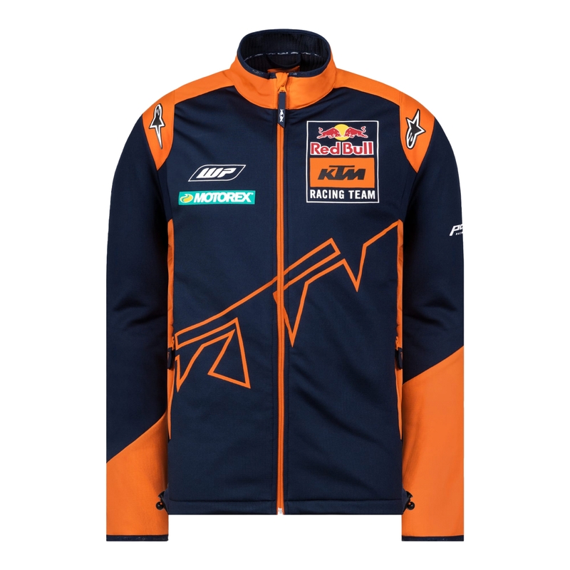 Softshell jakna KTM Red Bull Racing 22 modro-oranžna razprodaja