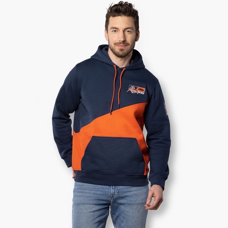 Kapuca KTM Red Bull Racing Colourswitch modro-oranžna