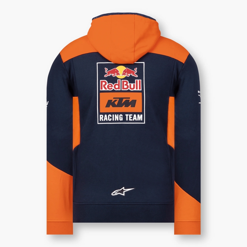 Kapuca KTM Red Bull Racing Official Teamline modro-oranžna
