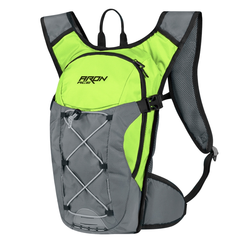 Kolesarski nahrbtnik FORCE Aron Ace 10 l fluo green-grey razprodaja