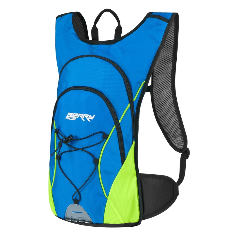 Kolesarski nahrbtnik FORCE Berry Ace 12 l blue-fluo green razprodaja