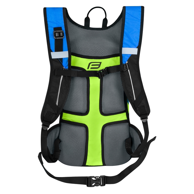 Kolesarski nahrbtnik FORCE Berry Ace 12 l blue-fluo green razprodaja