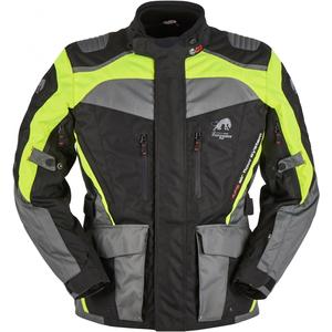 Furygan Apalaches črno-fluo rumena motoristična jakna