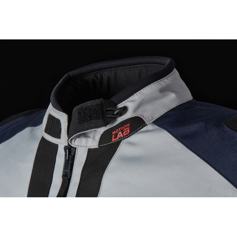 Furygan Brevent 3 v 1 sivo-črno-rdeče-modra motoristična jakna razprodaja