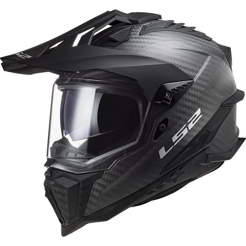 Enduro čelada LS2 MX701 Explorer C Carbon Black Gloss