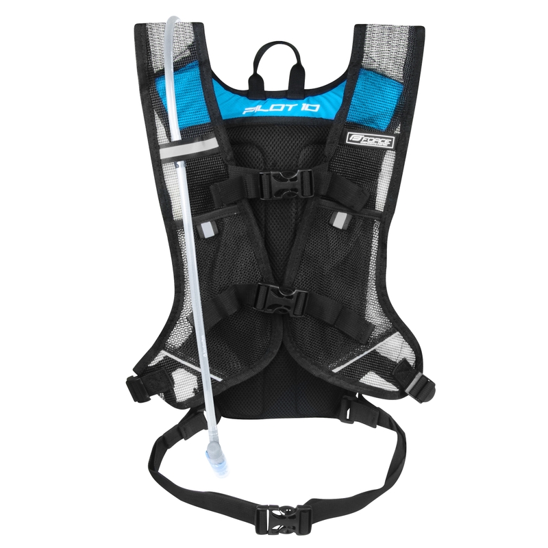 Kolesarski nahrbtnik FORCE Pilot Plus 10 l fluo rumena s hidrovakom razprodaja